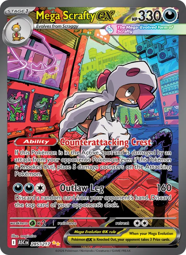 Mega Scrafty ex  - 285/217