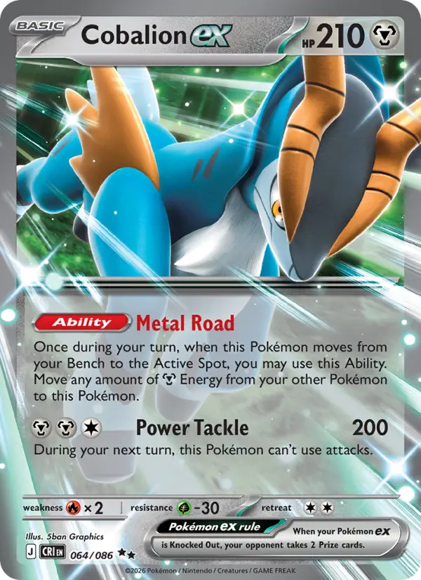 Cobalion ex  - 064/086