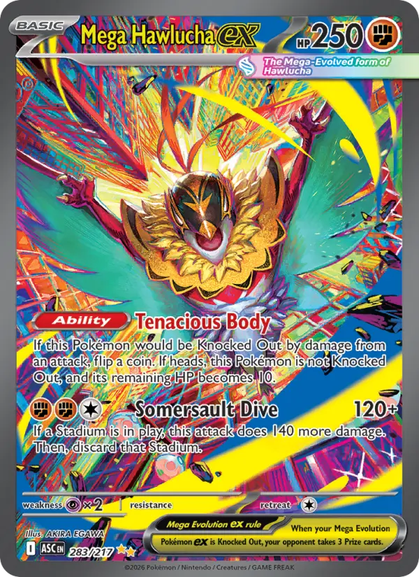 Mega Hawlucha ex  - 283/217