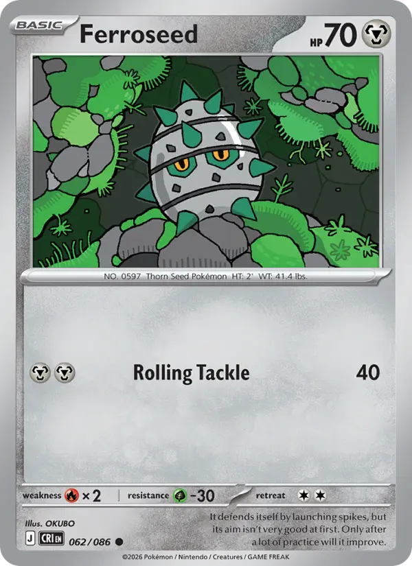 Ferroseed - 062/086