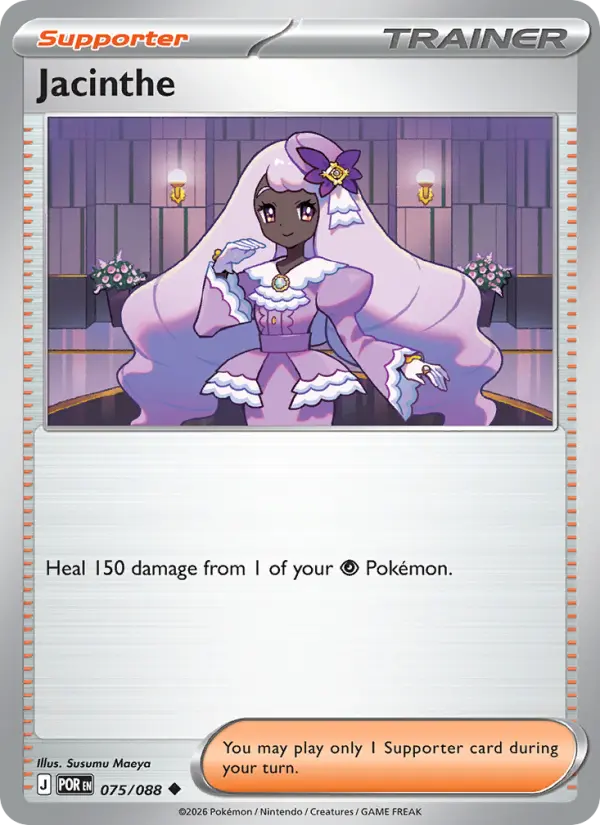 Jacinthe  - 075/088 - Reverse Holofoil