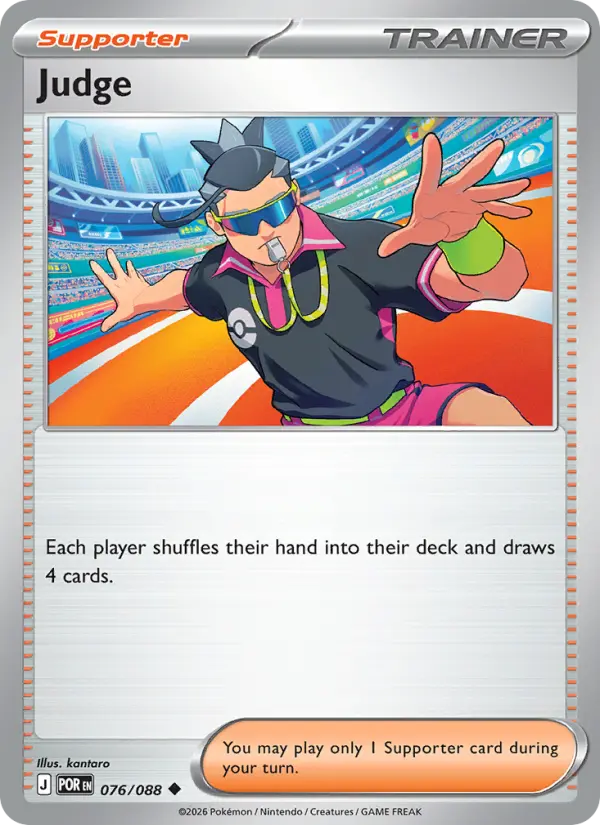 Judge - 076/088 - Reverse Holofoil