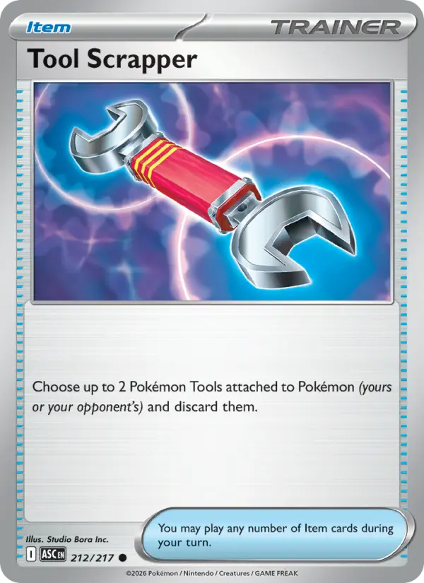 Tool Scrapper - 212/217 - Reverse Holofoil