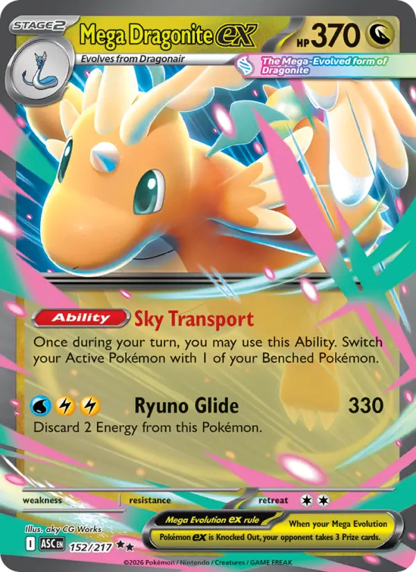 Mega Dragonite ex  - 152/217