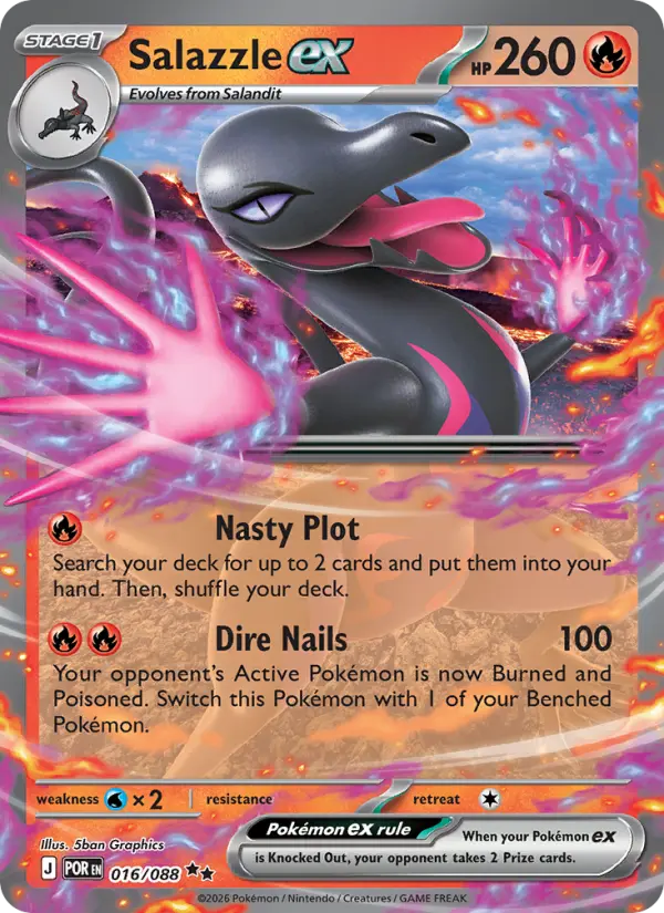 Salazzle ex  - 016/088