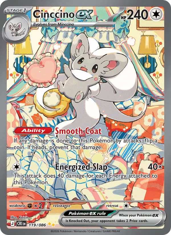 Cinccino ex  - 119/086