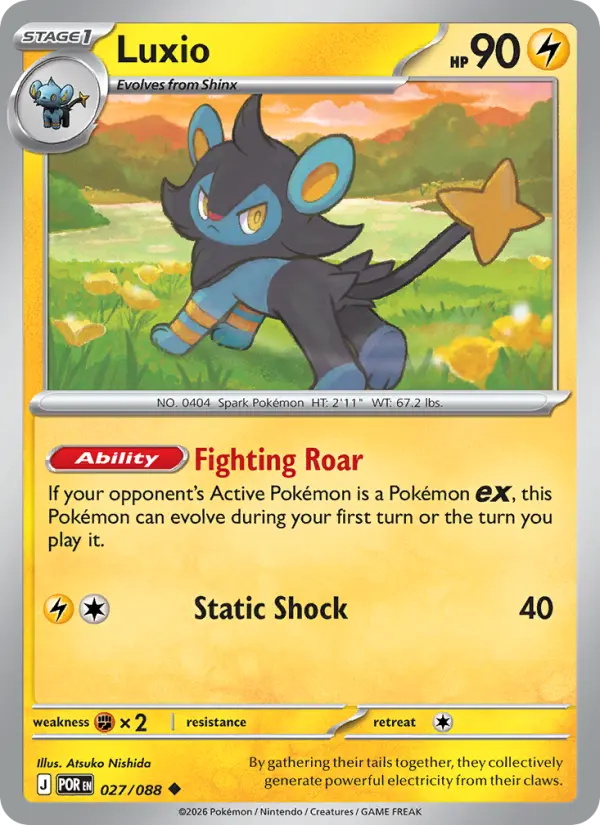 Luxio - 027/088 - Reverse Holofoil