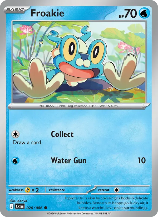 Froakie  - 020/086