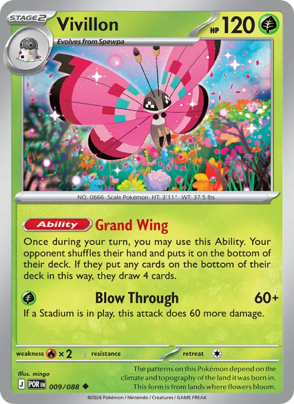 Vivillon - 009/088