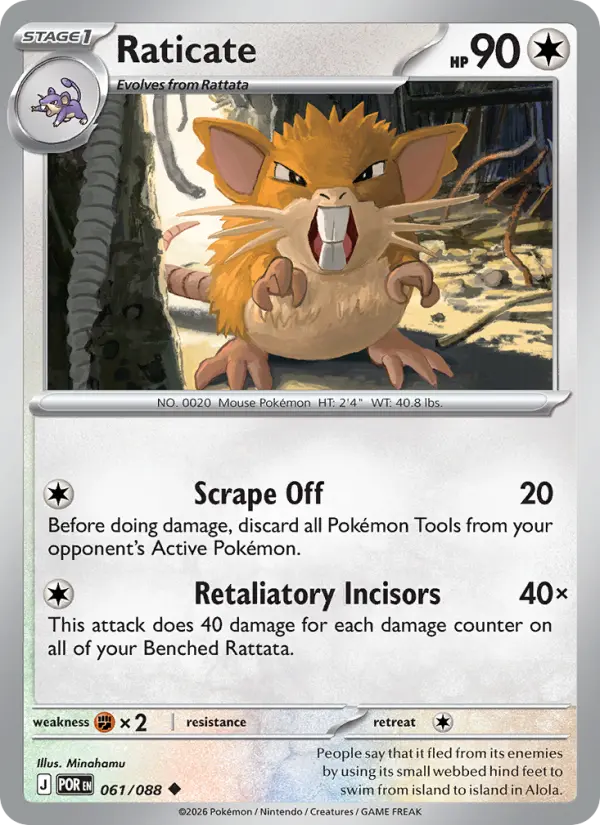 Raticate  - 061/088