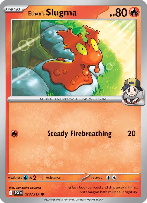 Ethan's Slugma - 023/217