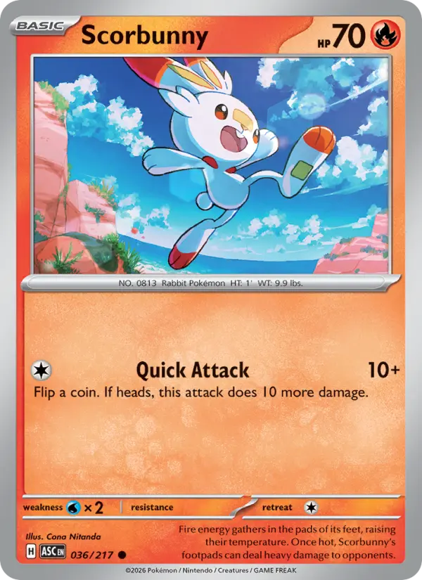 Scorbunny  - 036/217