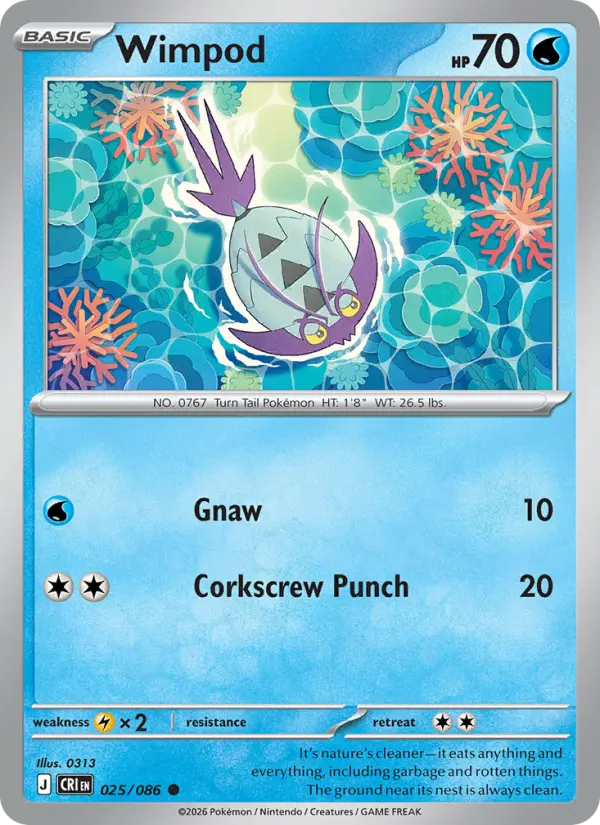 Wimpod - 025/086 - Reverse Holofoil