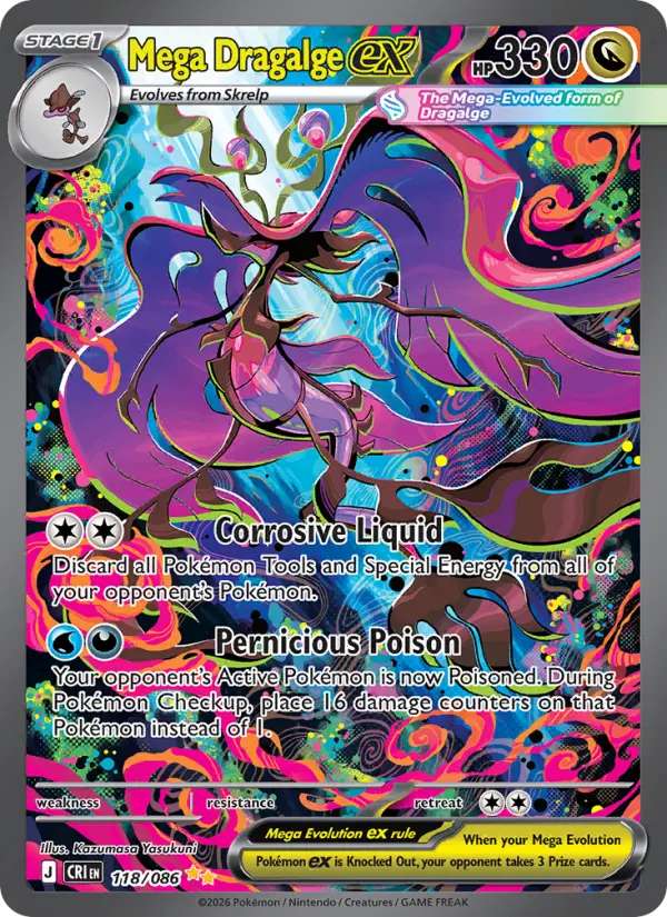 Mega Dragalge ex  - 118/086