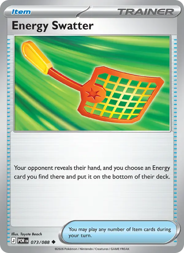 Energy Swatter - 073/088 - Reverse Holofoil