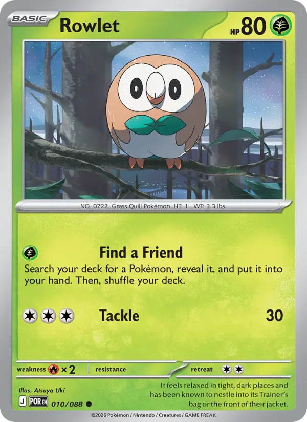 Rowlet  - 010/088
