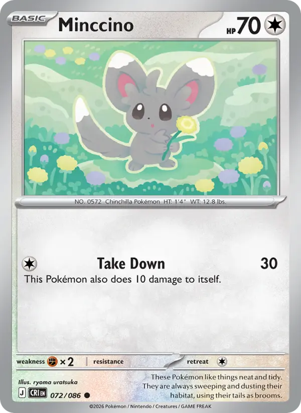 Minccino - 072/086