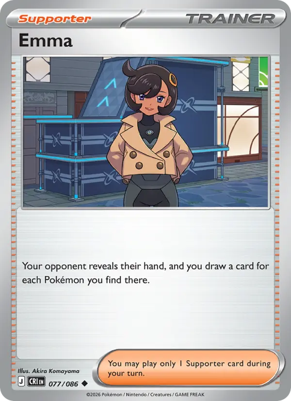 Emma  - 077/086 - Reverse Holofoil