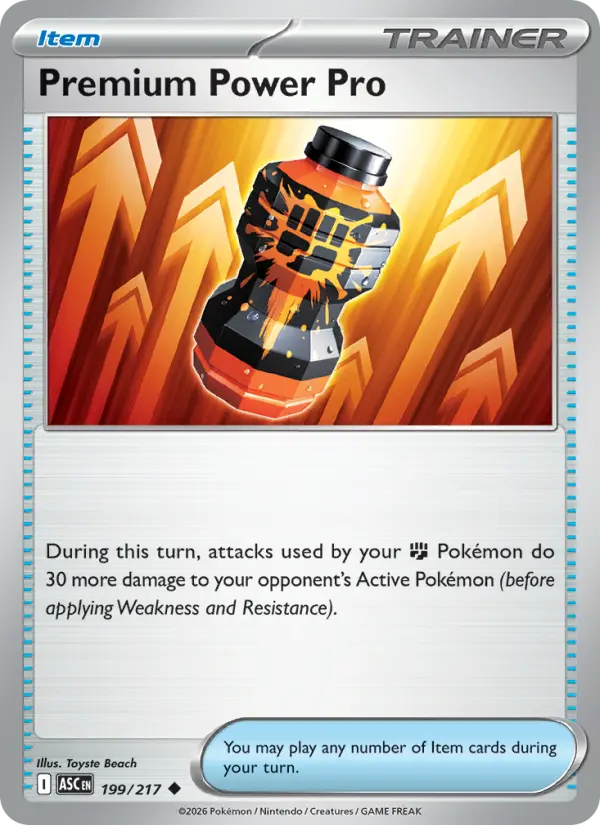 Premium Power Pro - 199/217 - Reverse Holofoil