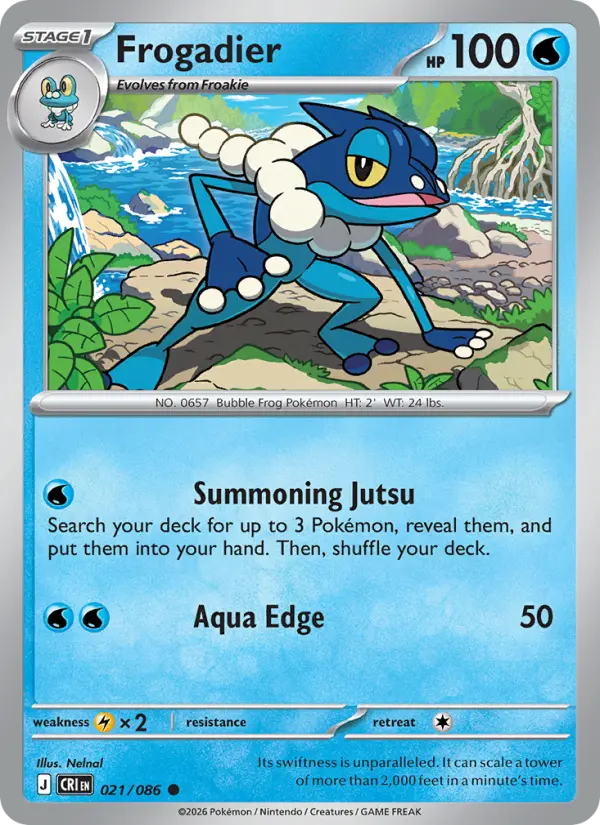 Frogadier  - 021/086