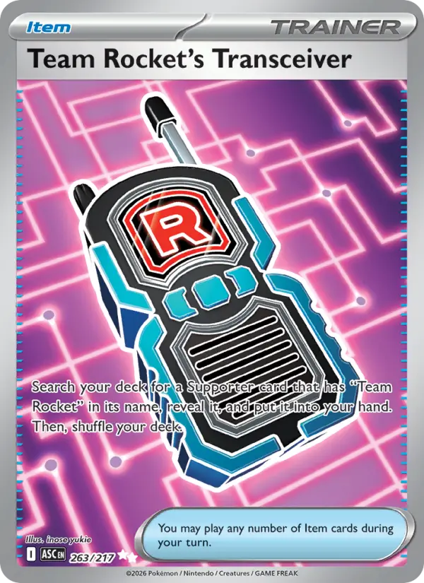 Team Rocket's Transceiver  - 263/217