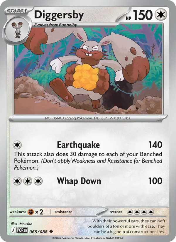 Diggersby - 065/088 - Reverse Holofoil