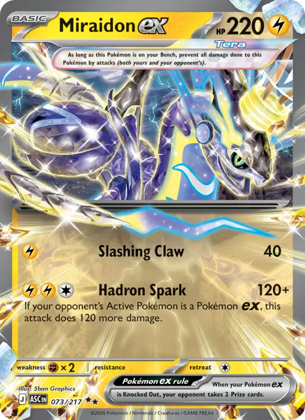 Miraidon ex - 073/217