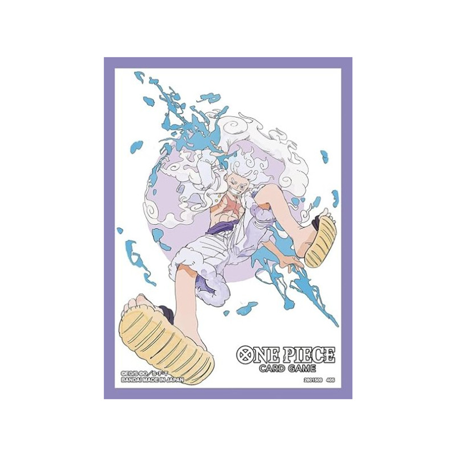 One Piece TCG: Official Sleeves Set 12.a Gum Gum Lightning