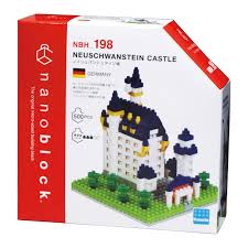 Nanoblock Buildings Neuschwanstein Castle