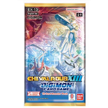 Digimon TCG: Chivalrous XIII Booster Pack (EX-13)