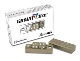 Gravity Dice - 2 Piece D6 Set - Desert