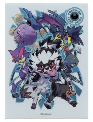 Japanese Pokemon Center - Sleeves - Dark Fighters