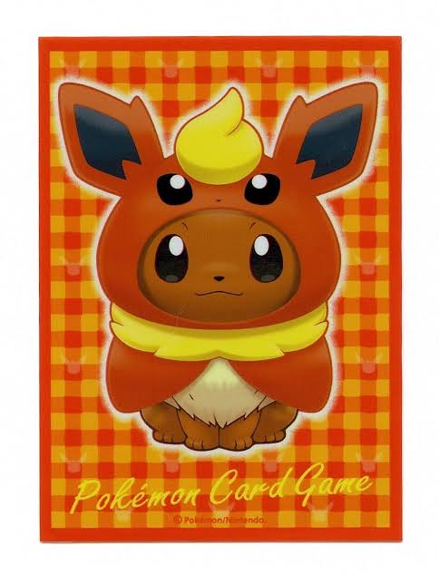 Japanese Pokemon Center - Sleeves - Eevee Flareon Poncho