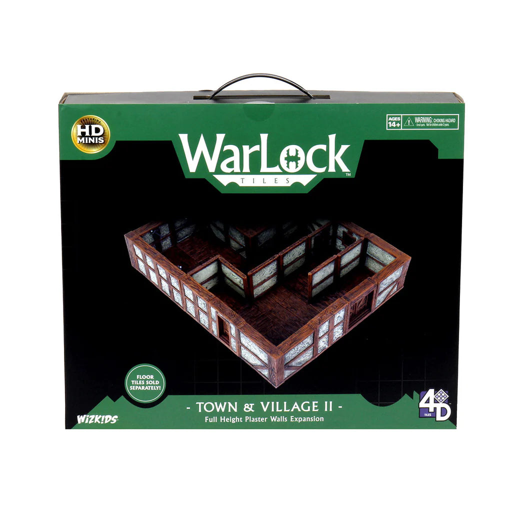 Warlock Tiles - Town & Village II (Full Height and Plaster Walls Expansion)