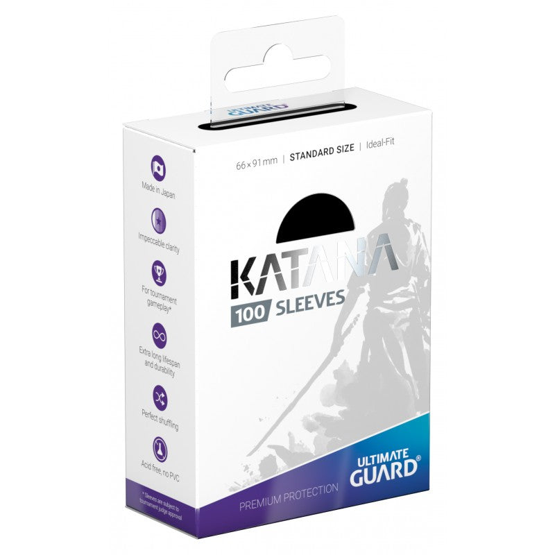 Ultimate Guard - Katana Sleeves - Standard Size - Black