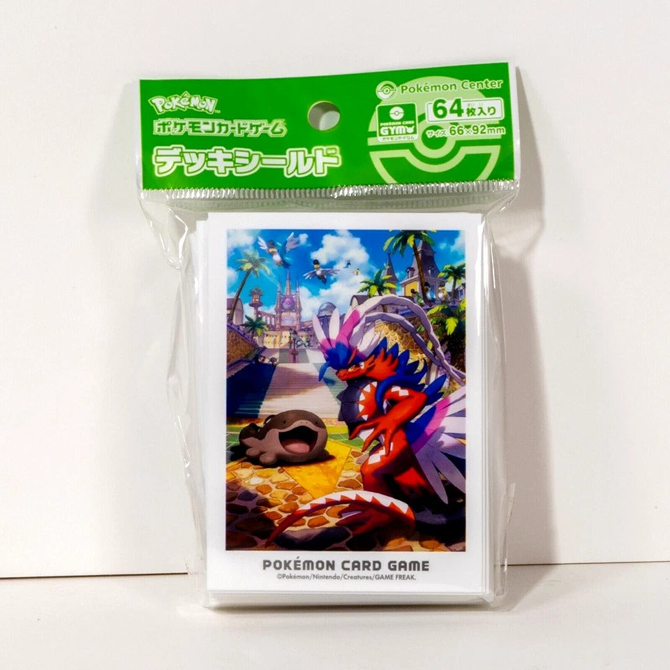 Japanese Pokemon Center - Sleeves - Koraidon & Clodsire