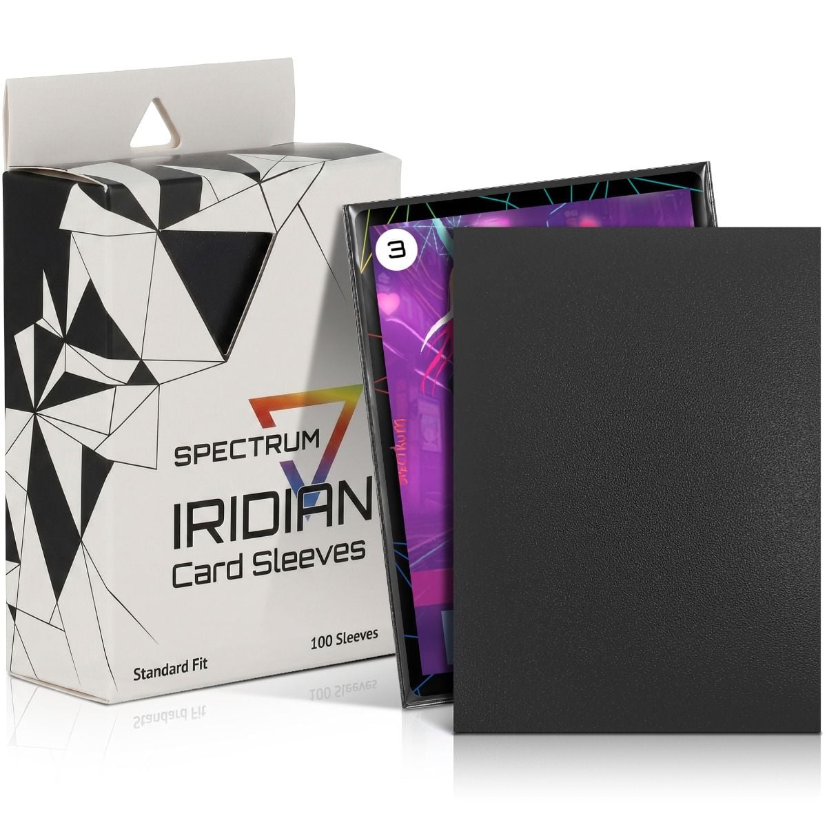 Iridian Matte Sleeves - Black
