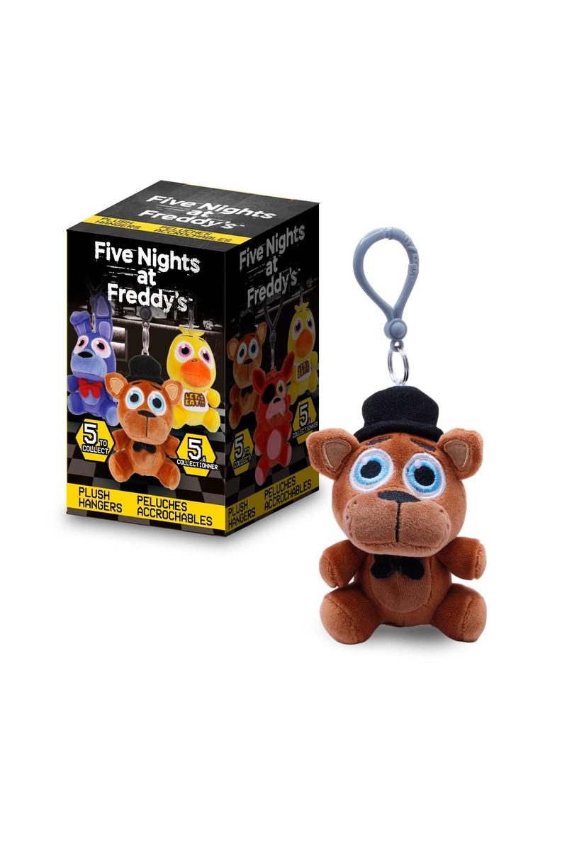Five Nights at Freddy’s 4 Inch Plush Backpack Hanger Single Blind Box