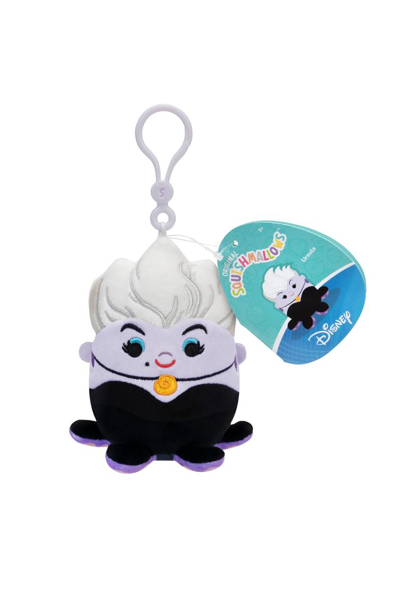 Original Squishmallows™ Mini 3.5 Inch ©Disney Plush Clip On