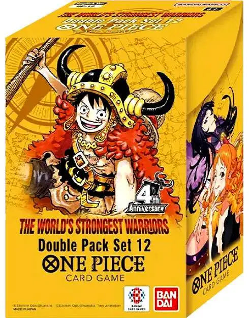One Piece TCG World's Strongest Warriors Double Pack (OP-17) Vol. 12 (DP-12)