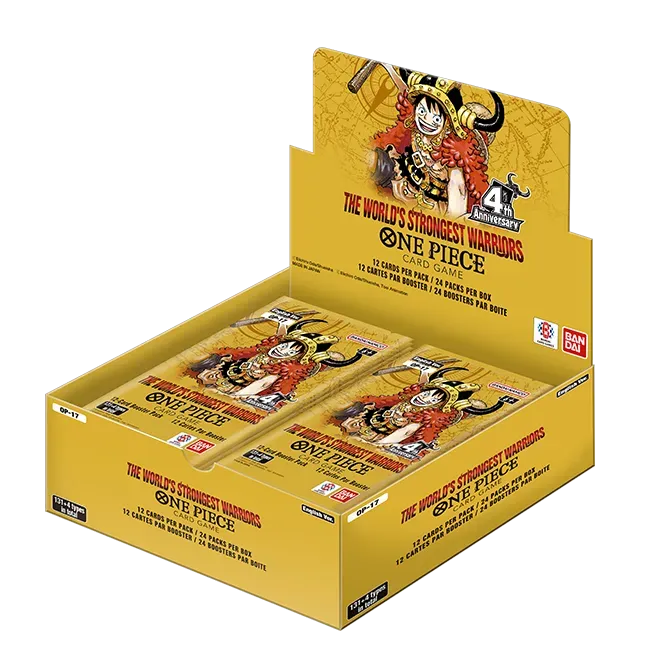 One Piece OP-17 THE WORLD’S STRONGEST WARRIORS Booster Box
