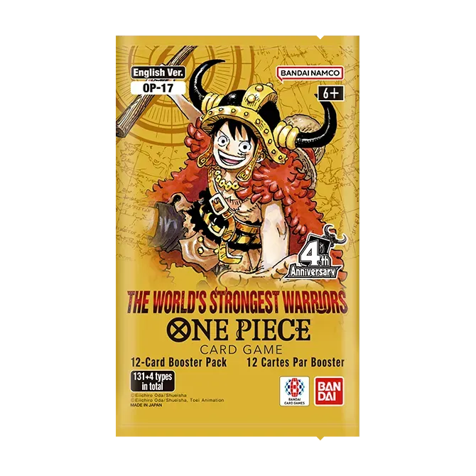 One Piece OP-17 THE WORLD’S STRONGEST WARRIORS Booster Pack