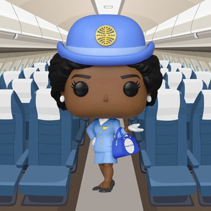 Funko POP! Pan Am Stewardess with Blue Bag #141