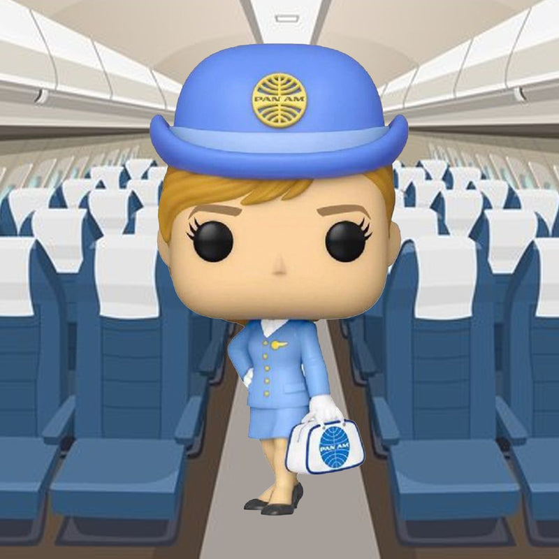 Funko POP! Pan Am Stewardess with White Bag #142