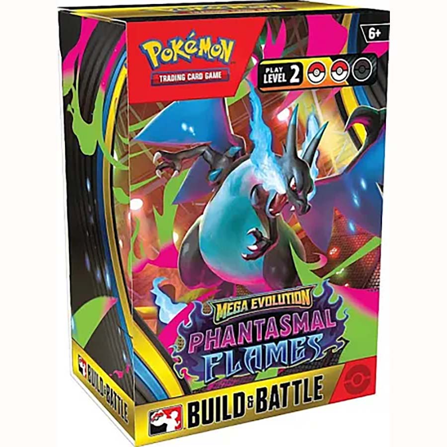 Pokemon TCG: Mega Evolution 2 Phantasmal Flames Build and Battle Box