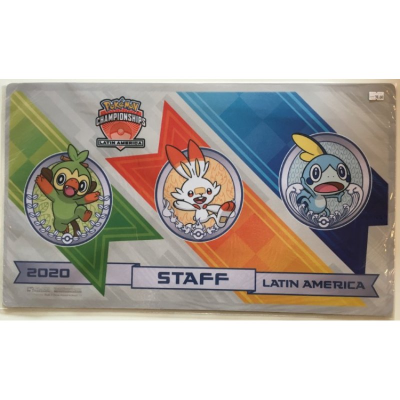 Pokemon Nationals Playmat - 2020 STAFF LATM Starters