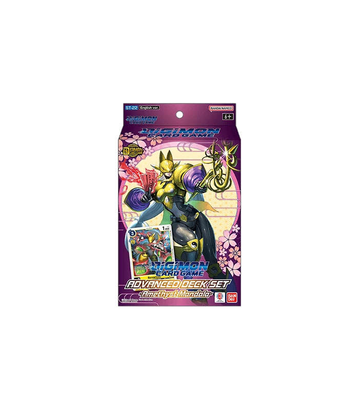 Digimon TCG: Advanced Deck Amethyst Mandala Deck Digimon TCG: Advanced Deck Amethyst Mandala Deck