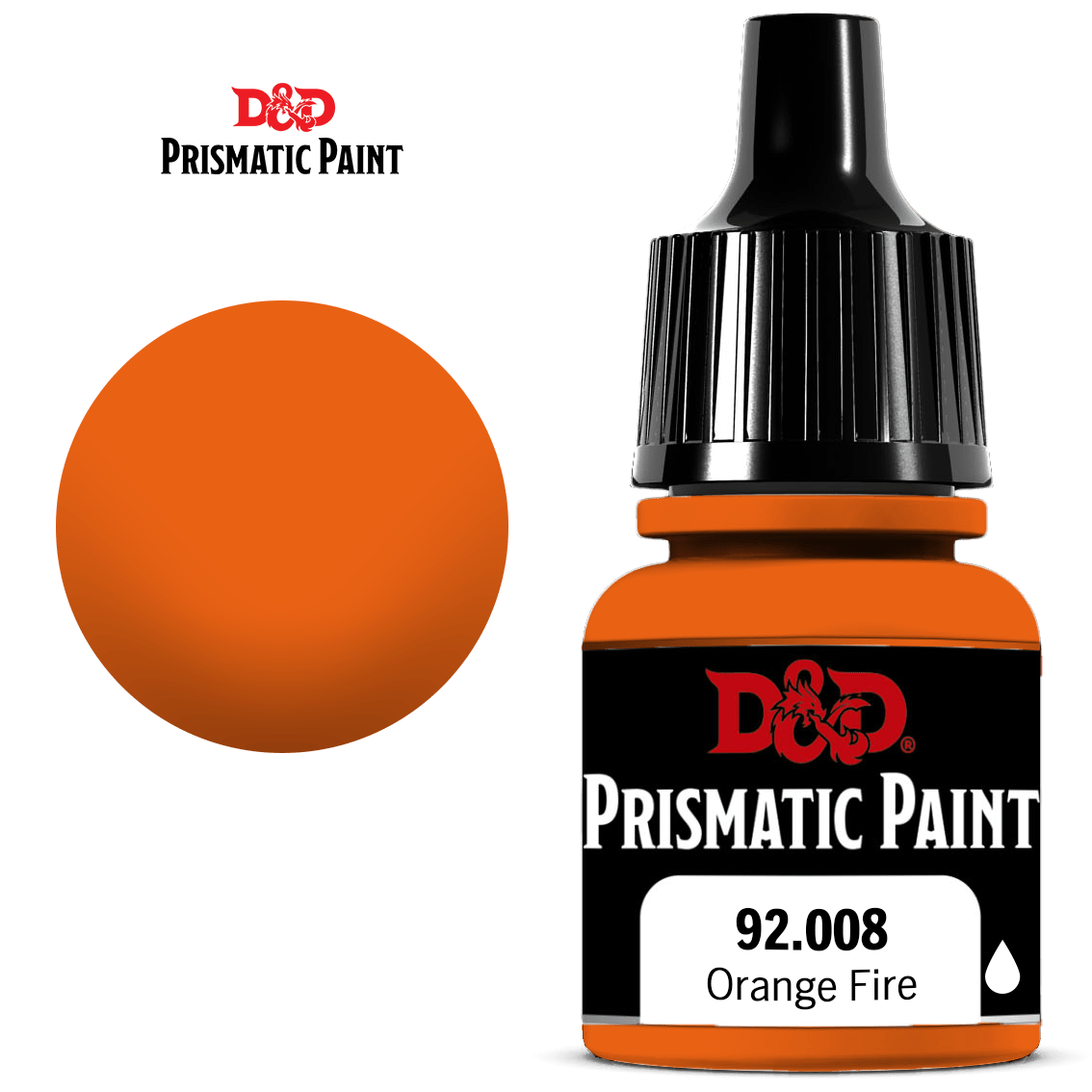 DND PRISMATIC PAINT: ORANGE FIRE 8ML