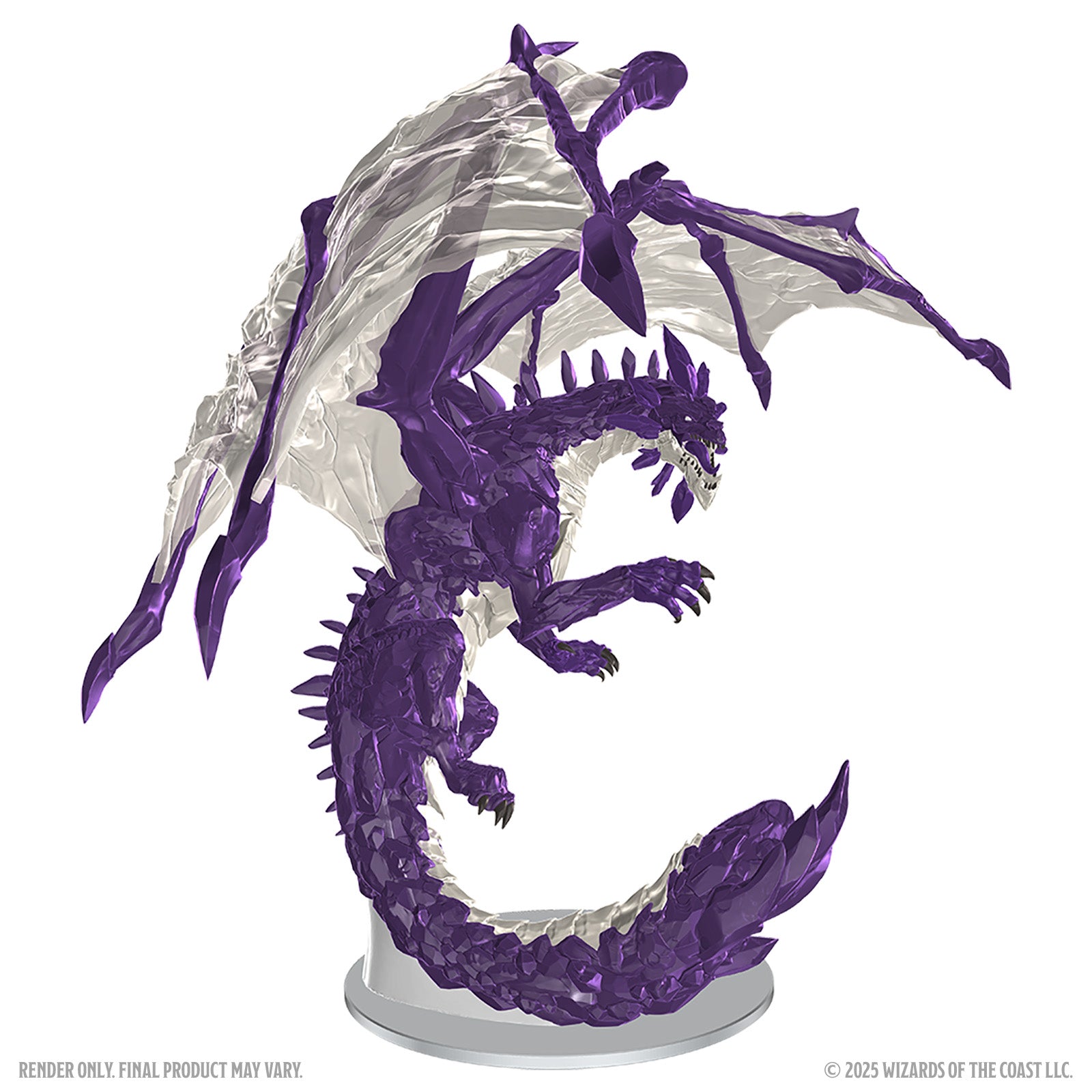 DND ICONS ADULT AMETHYST DRAGON BOXED MINIATURE