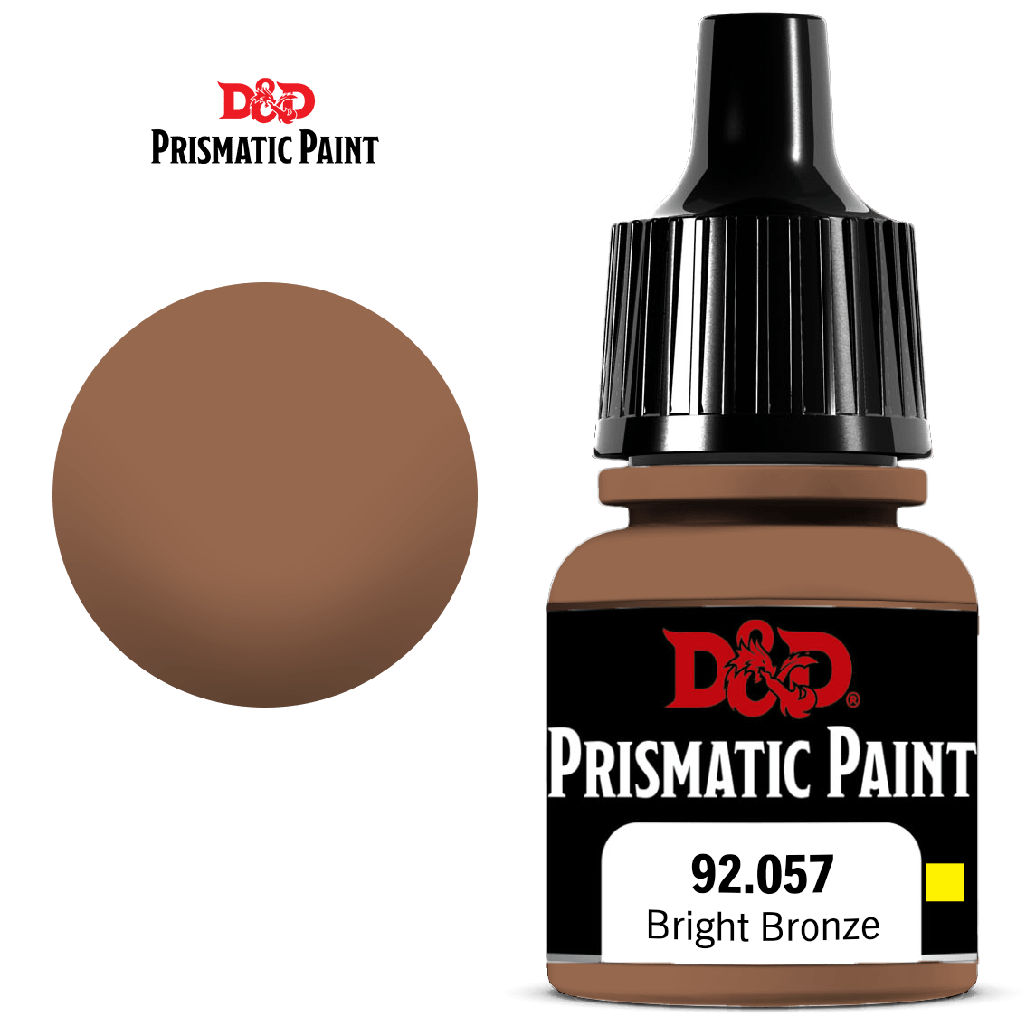 DND PRISMATIC PAINT: BRIGHT BRONZE METALLIC 8ML